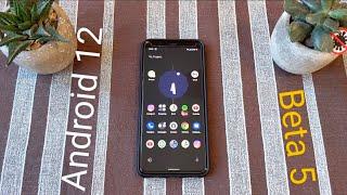 Android 12 Beta 5 на Google Pixel 4xl