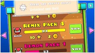 45 Map packs + 105 secret coins (complete) Geometry Dash