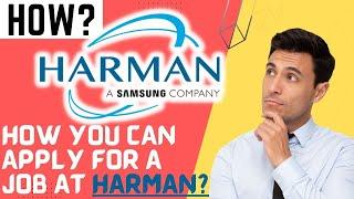 HOW TO SEARCH, FILTER, and APPLY FOR JOBS AT HARMAN? | INDIA| Freshers | JOB SEEKERS | HARMAN INTN'L