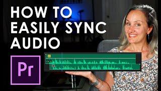 HOW TO SYNC AUDIO IN PREMIERE - Sync Podcast Audio Automatically - Filmmaking 101