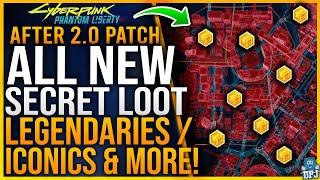 Cyberpunk 2077: All New SECRET Legendaries, Iconics & More Added With Patch 2.0 - New Weapons  Guide