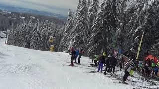 Lepote Srbije, Kopaonik, spuštanje niz Mali Karaman (Rtanj) do ski bara Skituljko