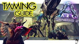 How to Tame EVERY NEW CREATURE in ARK Genesis 2