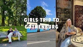 girls trip to gothenburg⎢exploring the city, eating the biggest cinnamon roll & making a city guide