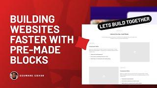Building Websites Faster with Pre made Blocks in Bricksbuilder