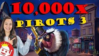 PIROTS 3  BRITISH PLAYER GETS LUCKY!  10,000x MAX WIN!