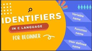 Identifies in C language | Rules of identifiers | C programming language