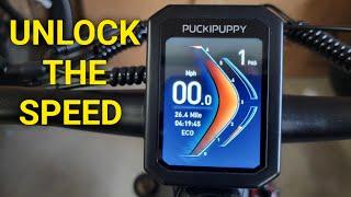 Unlock the Top Speed and Explore the Settings on the Puckipuppy Labrador Ebike