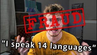 Exposing FAKE YouTube Polyglots (by becoming one myself)