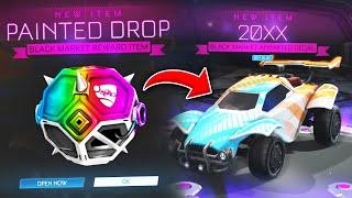 50 NEW PAINTED DROPS ON ROCKET LEAGUE!