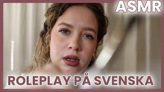 ASMR ROLEPLAY - ANSIKTSBEHANDLING & BRYNFÄRGNING