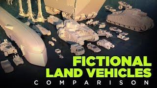  FICTIONAL Land VEHICLES | 3D Real Scale 