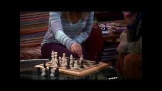 The Big Bang Theory-Penny Beats Leonard At chess and Sheldon goes crazy