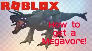 Roblox Dinosaur Simulator - How to get a megavore (Watch Full Video)