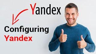 Config Yandex Webmaster Tools with Website