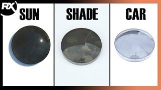 Transitions Lenses Comparison in Different Environments