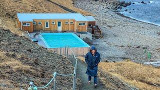 Exploring Krossenlaug Hot Spring Iceland