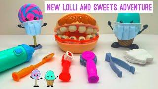 LEARN about the Dental Hygiene for kids with Play Doh Dr Drill N Fill