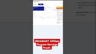 INDIAMART Affiliate Marketing Payment Proofs #payment #affiliate marketing