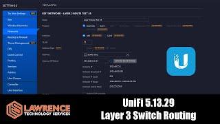 UniFi Network Controller Update 5.13.29 And Gen2 Pro Layer 3 Routing