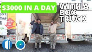 HOW TO MAKE $3000 WITH A BOX TRUCK | How To Make Money With A  Box Truck