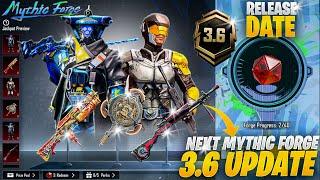 Next Mythic Forge 3.6 Is Here | Old Rare Mythic Outfits & Upgradable Skins |PUBGM