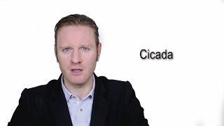 Cicada - Meaning | Pronunciation || Word Wor(l)d - Audio Video Dictionary