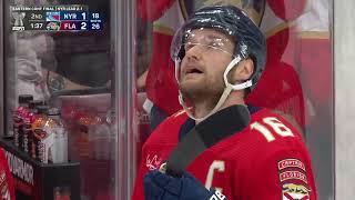 Igor Shesterkin robs Alex Barkov on a great chance in game 4 vs Panthers (28 may 2024)