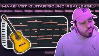 The SECRET To Making VST Guitar Sound Real | FL Studio Tutorial