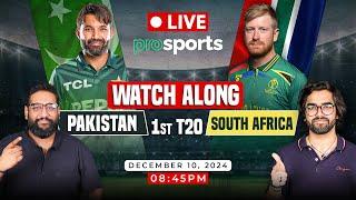  Pakistan vs South Africa 1st T20 | LIVE Watch Along