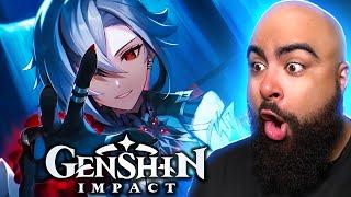 New GENSHIN IMPACT Fan Reacts to Version Trailers!