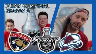 KNEE HOCKEY SEASON 3 - QUINN CUP FINAL - PANTHERS / AVALANCHE - QUINNBOYSTV