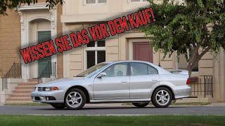 Warum habe ich Mitsubishi Galant 8 verkauft? Nachteile eines gebrauchten Galant mit Kilometerstand