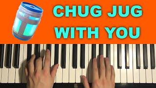 How To Play - Chug Jug With You  (Piano Tutorial Lesson) | Leviathan