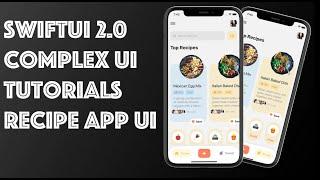 SwiftUI 2.0 Complex UI Tutorials - Recipe App UI - Custom Tab Bar - SwiftUI 2.0 Tutorials