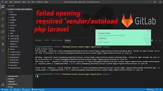 failed opening required 'vendor/autoload php Laravel