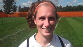 Katie Stephenson Postgame Interview (Sept. 12, 2010)