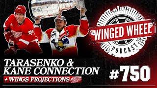 RED WINGS PROJECTIONS & KANE, TARASENKO CONNECTION - Winged Wheel Podcast - July 10th, 2024