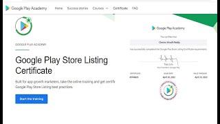 Become App Marketer by Earning Google Play Store Listing Certificate | Mubit Tips