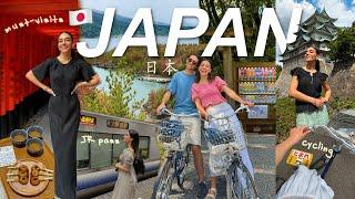 Exploring Japan in 7 DAYS using the Japan Rail Pass and a Bicycle!