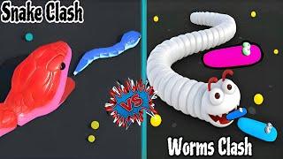 Snake Clash.iO VS Worms Clash Comparison What Game Do You Enjoy? #42