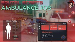 FiveM Ambulance Job [ESX & QBCore] | Brutal Scripts