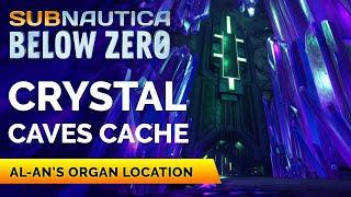 Crystal Caves Cache Location | Subnautica Below Zero