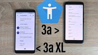 Google Pixel 3a & 3a XL Accessibility Settings