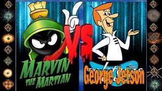 Marvin the Martian (Looney Tunes) vs George Jetson (Hanna-Barbera) - Ultimate Mugen Fight 2016