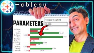 Dynamic Calculations using Parameters: Create Dynamic KPIs | #Tableau Course #63