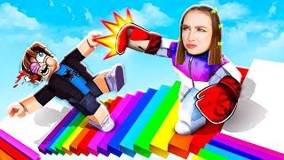 ПОДНИМИСЬ ПО ЛЕСТНИЦЕ чтобы ВЫЖИТЬ в ROBLOX ! 