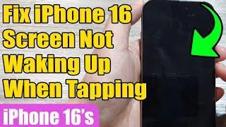 ️ Fix iPhone 16 Screen Not Waking Up When Tapping | iOS 18 Guide