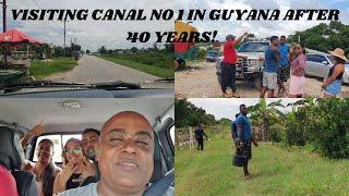 VISITING CANAL NO 1 IN GUYANA AFTER 40 YEARS!