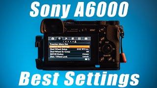 My BEST SETTINGS for the Sony A6000 for Day and Night Street Photography!